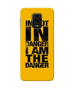 Im Not In Danger Quote Redmi Note 9 Pro / Pro Max Back Cover