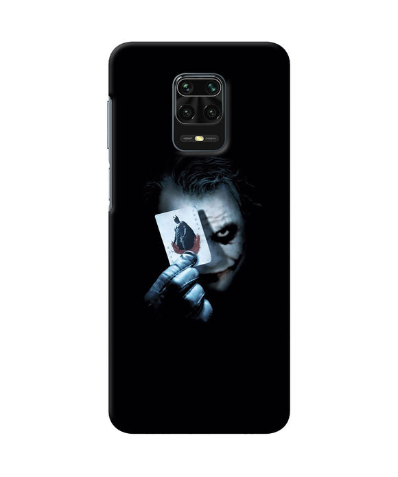 Joker Dark Knight Card Redmi Note 9 Pro / Pro Max Back Cover