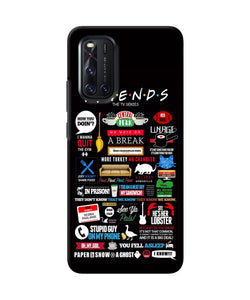 Friends Vivo V19 Back Cover