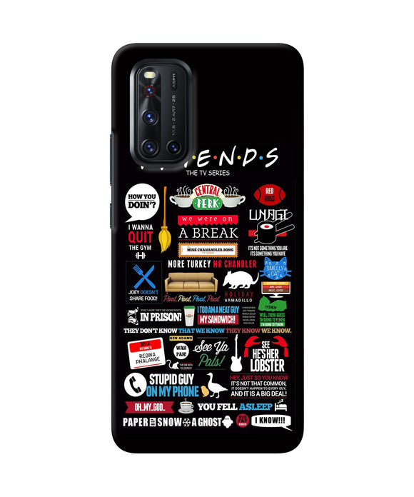 Friends Vivo V19 Back Cover