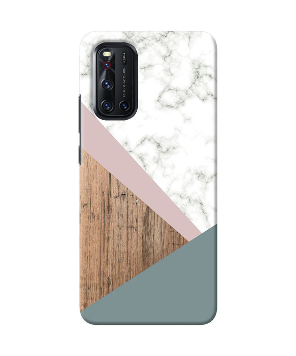 Marble Wood Abstract Vivo V19 Back Cover