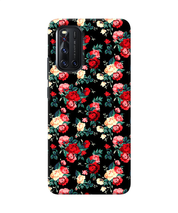 Rose Pattern Vivo V19 Back Cover