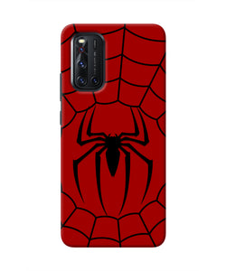 Spiderman Web Vivo V19 Real 4D Back Cover
