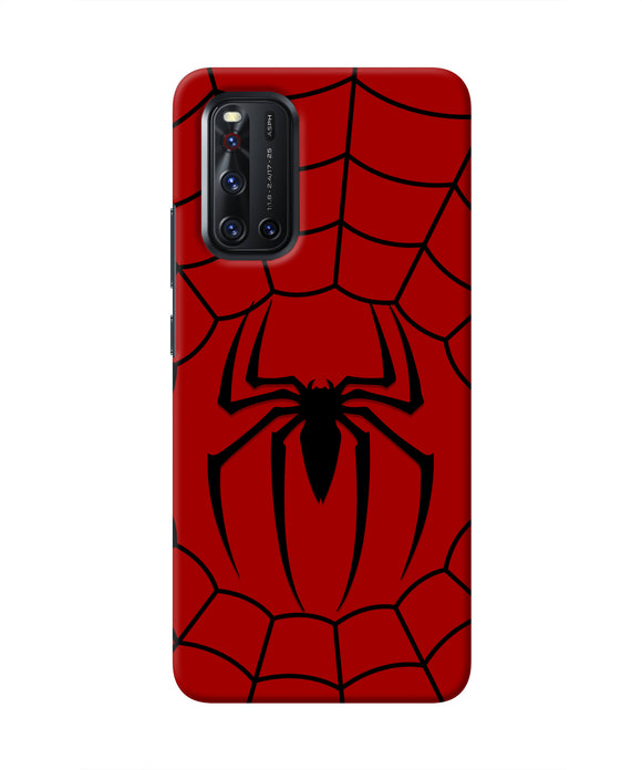 Spiderman Web Vivo V19 Real 4D Back Cover