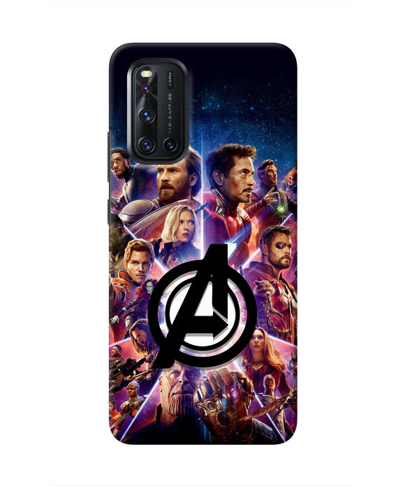 Avengers Superheroes Vivo V19 Real 4D Back Cover