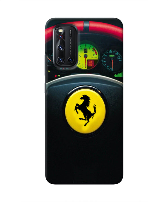 Ferrari Steeriing Wheel Vivo V19 Real 4D Back Cover