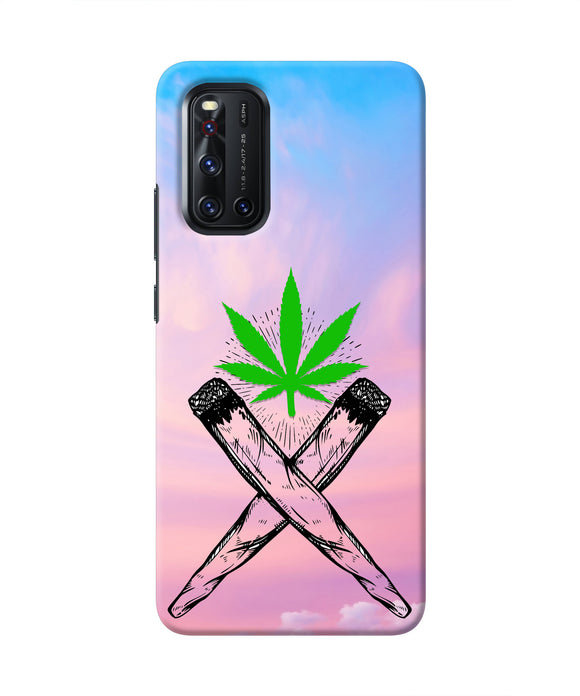 Weed Dreamy Vivo V19 Real 4D Back Cover
