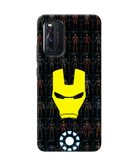 Iron Man Suit Vivo V19 Real 4D Back Cover