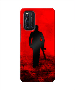 Rocky Bhai with Gun Vivo V19 Real 4D Back Cover