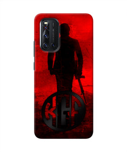 Rocky Bhai K G F Chapter 2 Logo Vivo V19 Real 4D Back Cover