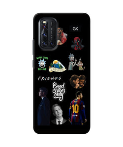 Positive Characters Vivo V19 Back Cover