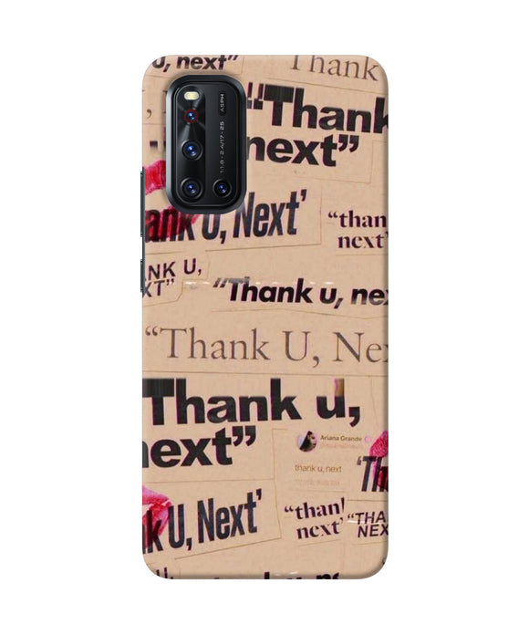 Thank You Next Vivo V19 Back Cover