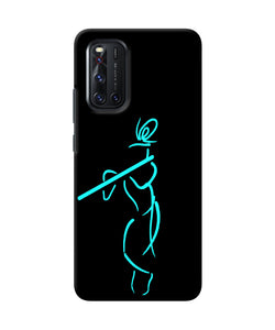 Lord Krishna Sketch Vivo V19 Back Cover