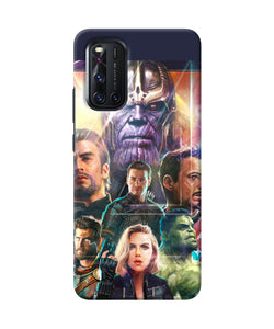 Avengers Poster Vivo V19 Back Cover