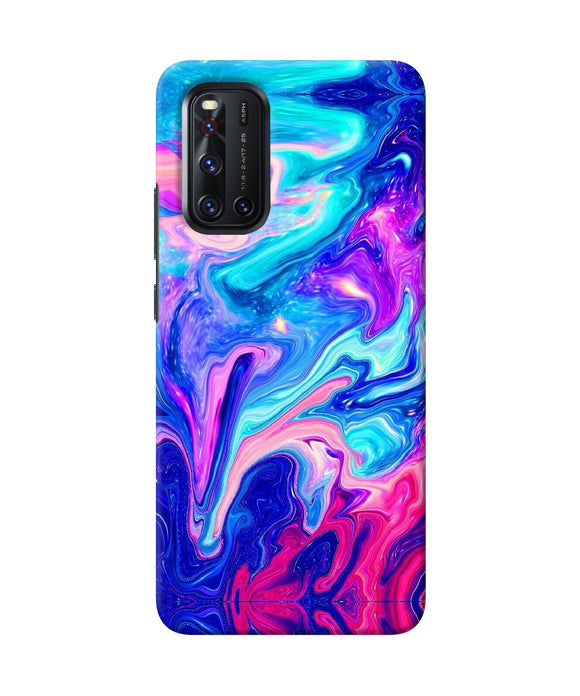 Abstract Colorful Water Vivo V19 Back Cover