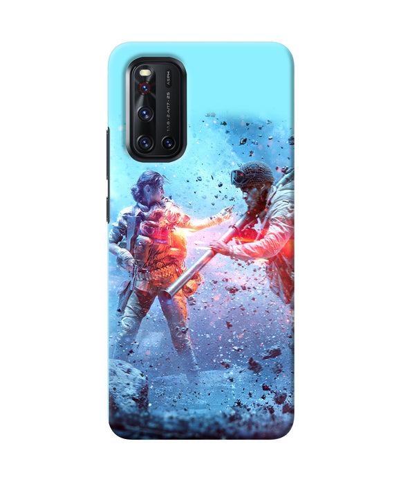 Pubg Water Fight Vivo V19 Back Cover