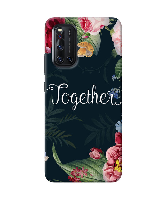 Together Flower Vivo V19 Back Cover