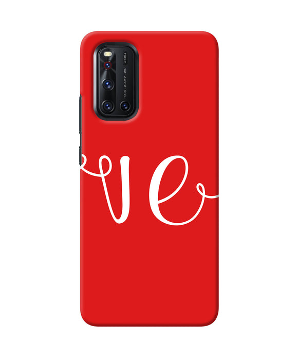 Love Two Vivo V19 Back Cover