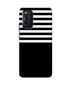 Black And White Print Vivo V19 Back Cover