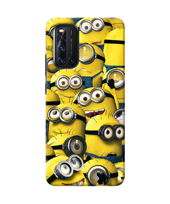 Minions Crowd Vivo V19 Back Cover