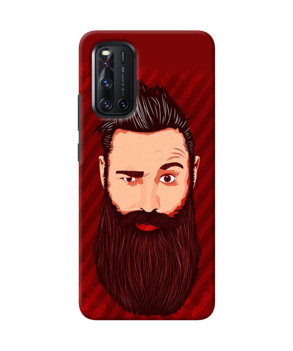 Beardo Character Vivo V19 Back Cover