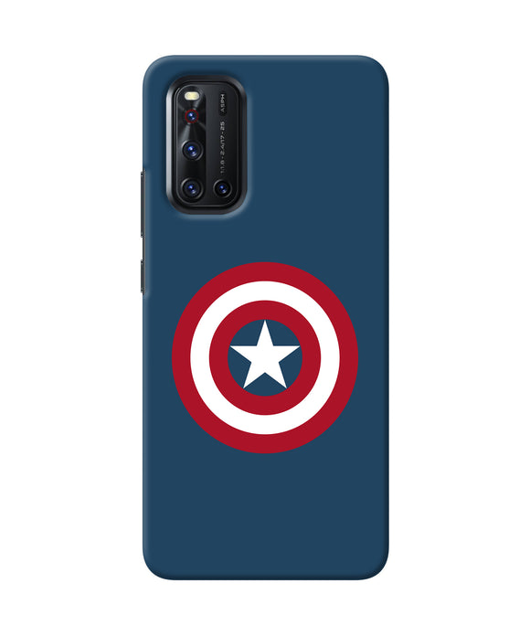 Captain America Logo Vivo V19 Back Cover