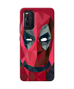 Abstract Deadpool Full Mask Vivo V19 Back Cover