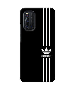 Adidas Strips Logo Vivo V19 Back Cover