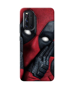 Thinking Deadpool Vivo V19 Back Cover