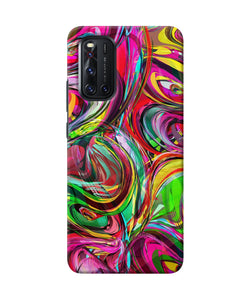 Abstract Colorful Ink Vivo V19 Back Cover