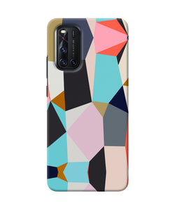 Abstract Colorful Shapes Vivo V19 Back Cover