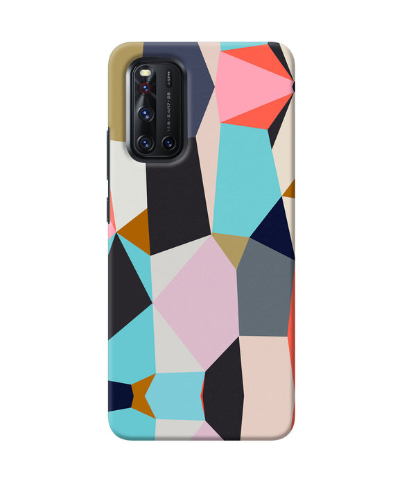 Abstract Colorful Shapes Vivo V19 Back Cover