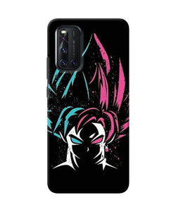 Vegeta Goku Vivo V19 Back Cover