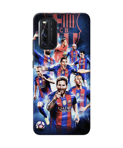 Messi Fcb Team Vivo V19 Back Cover