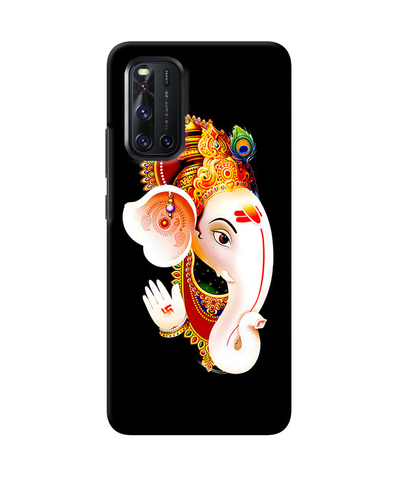 Lord Ganesh Face Vivo V19 Back Cover