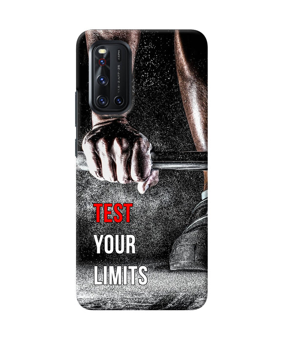 Test Your Limit Quote Vivo V19 Back Cover