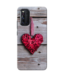 Lace Heart Vivo V19 Back Cover