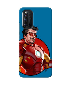 Ironman Animate Vivo V19 Back Cover