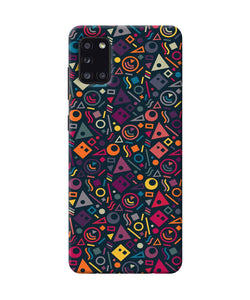 Geometric Abstract Samsung A31 Back Cover