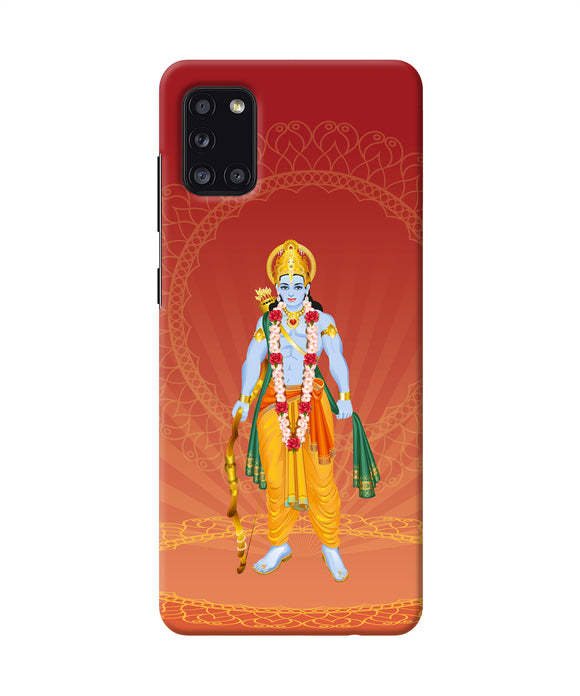 Lord Ram Samsung A31 Back Cover