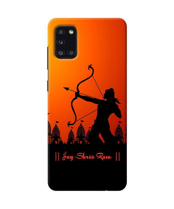 Lord Ram - 4 Samsung A31 Back Cover