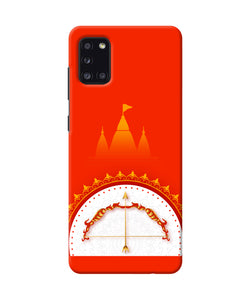 Ram Mandir Bow Arrow Samsung A31 Back Cover