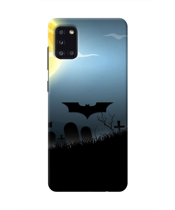 Batman Scary cemetry Samsung A31 Real 4D Back Cover