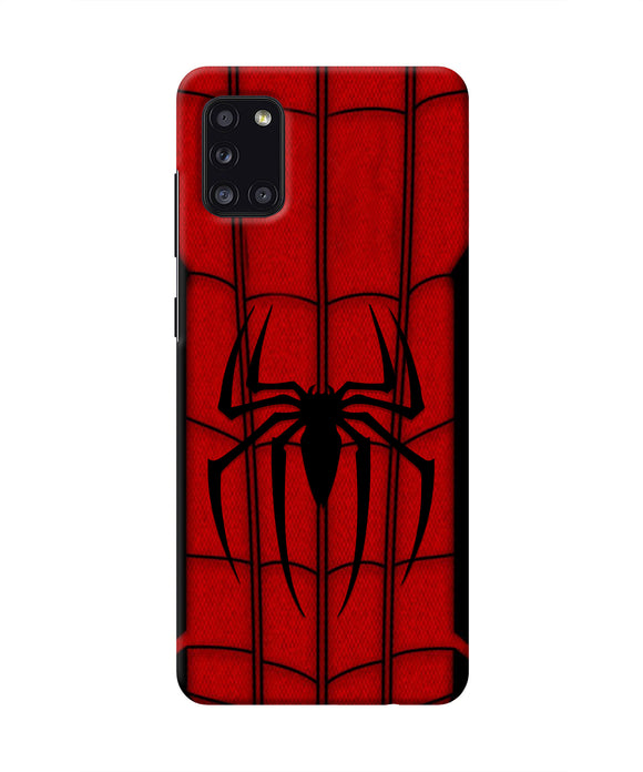 Spiderman Costume Samsung A31 Real 4D Back Cover