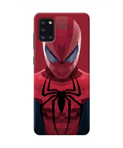 Spiderman Art Samsung A31 Real 4D Back Cover