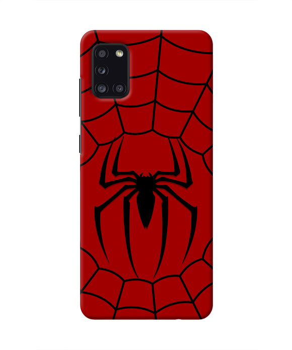 Spiderman Web Samsung A31 Real 4D Back Cover