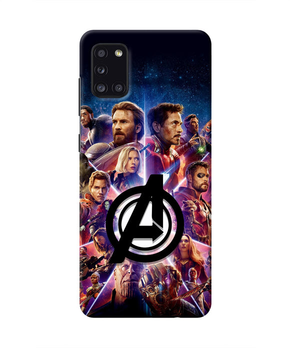 Avengers Superheroes Samsung A31 Real 4D Back Cover