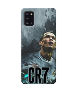 Christiano Ronaldo Samsung A31 Real 4D Back Cover