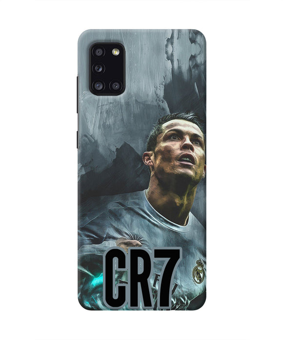 Christiano Ronaldo Samsung A31 Real 4D Back Cover