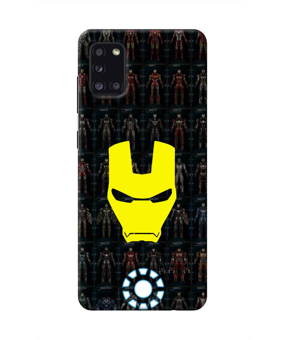 Iron Man Suit Samsung A31 Real 4D Back Cover